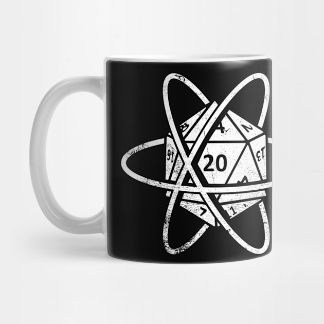 Retro Roleplaying Game D20 Atom by Wizardmode